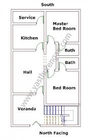 North Facing House Plan 1