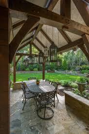 Timber Frame Patio Shade Structures