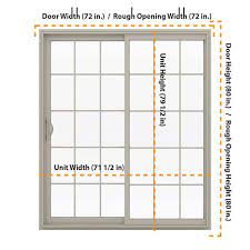 15 Lite Sliding Patio Door