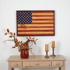 American Wood Flag Wall Decor