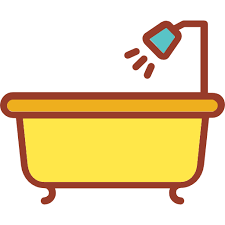 Bathtub Good Ware Lineal Color Icon