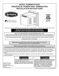 Power Vent Manual Vancouver Gas