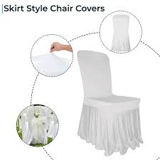 White Chair Cover Dining Chair