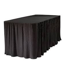 The Folding Table Cloth 6 Ft Black
