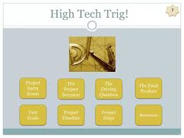 High Tech Trig Powerpoint Presentation