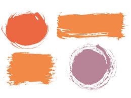 Flat Kia Icon Art Palette Isolated Original
