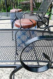 How To Paint Outdoor Metal Furniture