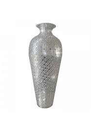 Floor Vase With Glass Mosaic