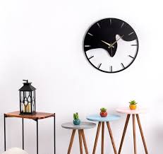 Buy Yin Yang Symbol Metal Wall Clock