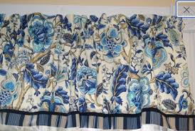 Blue Azure Valance Imperial Dress Cream