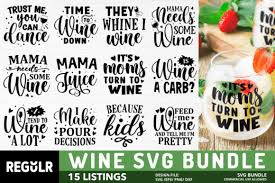 Wine Quotes Svg Bunble Grafik Von
