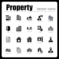 Real Estate Icon Set Images Free