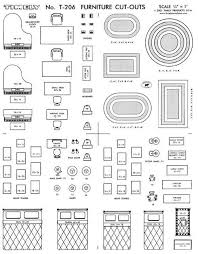 Furniture Arranging Kit 1 4 Scale