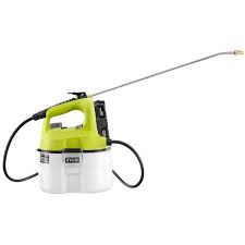 Ryobi P2810 1gal One 18v Cordless Battery 1 Gal Chemical Sprayer With Extra Accessory Tank 1 3 Ah Battery And Charger