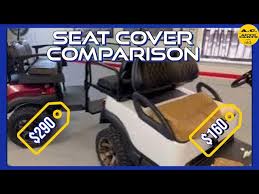 Golf Cart Seat Covers Install And