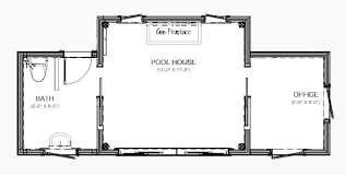 Petite Haus Pool House Plans