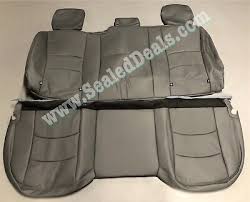 Gray Leather Seat Covers Upgrade For