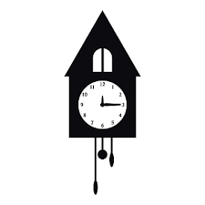 Wall Clock Silhouette Png And Vector