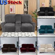 Recliner Sofa Cover W Center Console