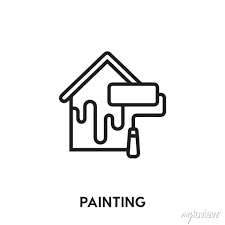 Painting Vector Icon Painting Sign