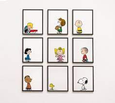 Peanuts Characters Gallery Wall