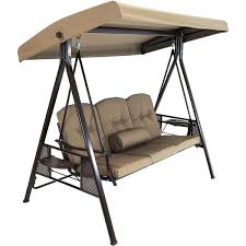 Adjustable Tilt Canopy Patio Swing