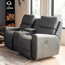 Apollo Power Reclining Sofa W Console