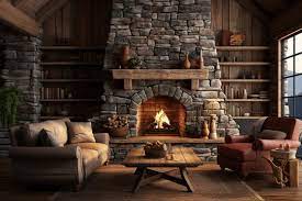 Stone Fireplace Images Browse 75 080