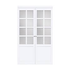 White Mdf Pivot Closet Door