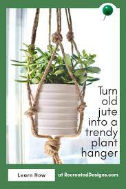 Make An Easy Macrame Plant Hanger Out