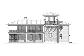 Coastal Home Plan Viewing Tower 3 Bed