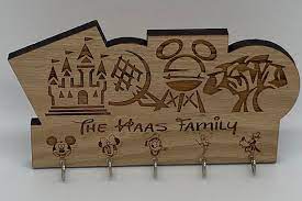 Personalized Parks Key Holder Key Rack