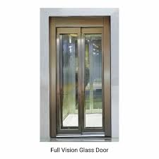 Opening Elevator Big Vision Glass Door