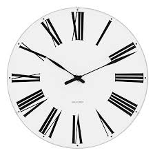 Arne Jacobsen Aj Roman Wall Clock 29