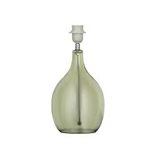 Green Glass Bottle Lamp Base Green So