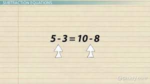 How To Balance Subtraction Equations