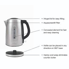 Cordless Electric Stainless Steel