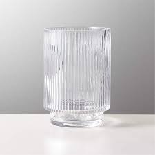 Dina Fluted Glass Vase Reviews Cb2