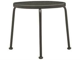 Woodard Wrought Iron Mesh Round