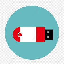 U Disk Color Filling Flash Light Icon