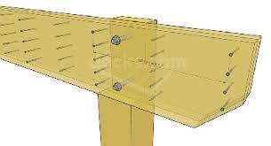 deck beam nailing guide decks com