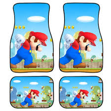 Super Mario 5 Seater Car Seat Covers