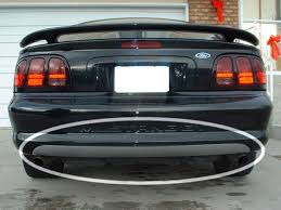 1994 1998 Ford Mustang Rear Bumper