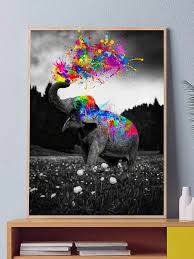 Colorful Elephant Painting Set