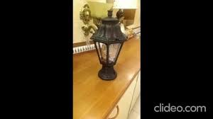 Led Resin Victorian Gate Light For