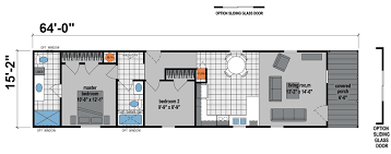 Claflin 16 X 64 970 Sqft Mobile Home