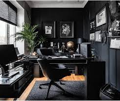 5 White And Black Home Office Ideas To
