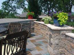 Raised Patio Design Ideas Retaining Walls