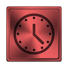 Red Clock Clipart Stock Photos Royalty