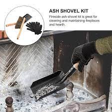 Fireplace Ash Shovel And Hearth Brush